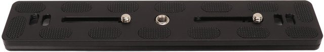 Koogeelife Kamera Schnellwechselplatte Schiene mit Arca-kompatibler Schiebeplatte, 1/4 Zoll und 3/8 Zoll Gewinde, Schwarz - Bild 1