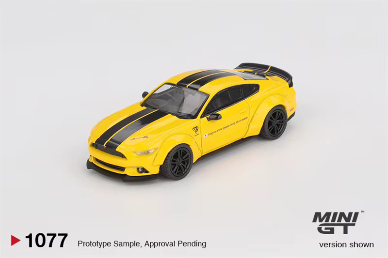 MINI GT LB-WORKS Mustang Tripl/Huracán GT Gravity LHD/i7 xDrive60/190E Evolution II, Druckguss-Automodelle, 1:64 - Bild 1
