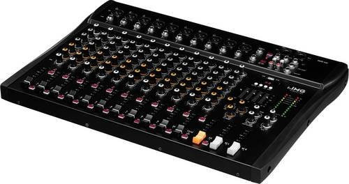 Stageline MXR-120 Konsolen-Mischpult in Schwarz mit 12 Kanälen, Bluetooth und USB-Anschluss - Bild 1