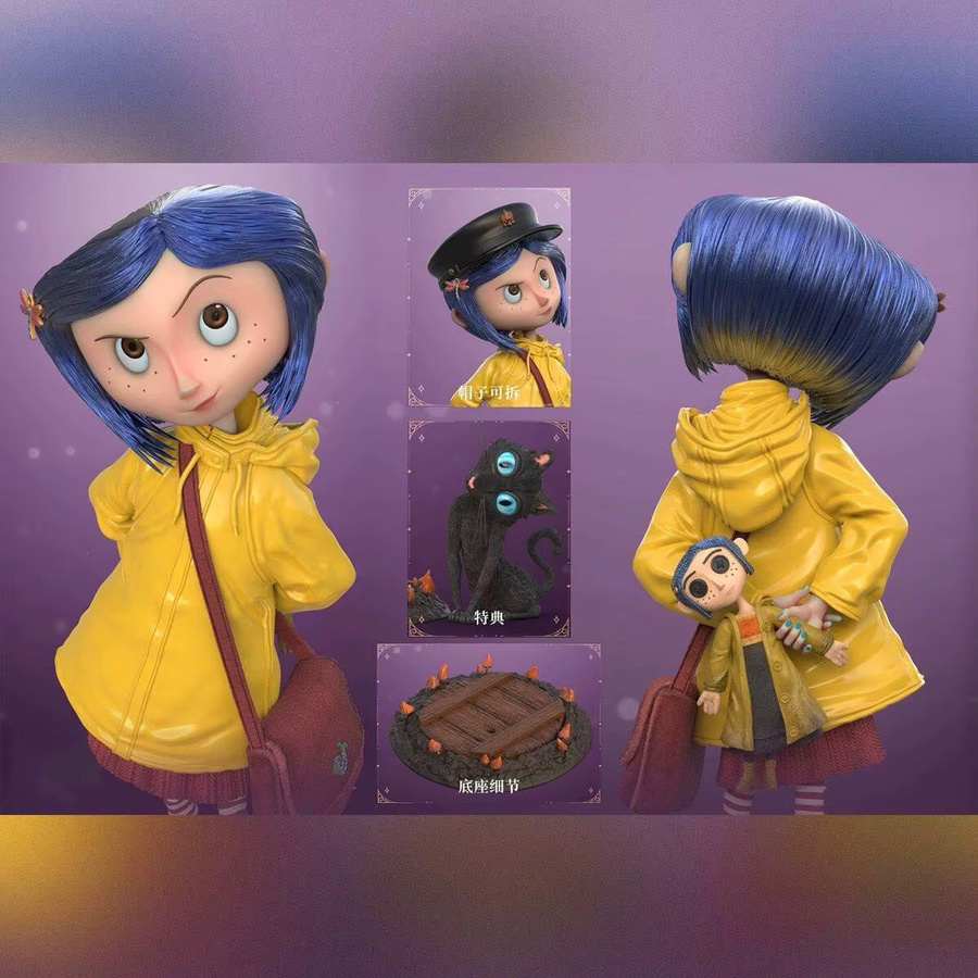 Bandai Coraline Figur, Coraline & The Secret Door, PVC-Statue, 20cm - Bild 2