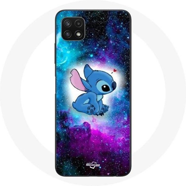 Maniacase Handyhülle Stitch Ohana für Samsung Galaxy A22 5G in Bunt und Weich - Bild 1
