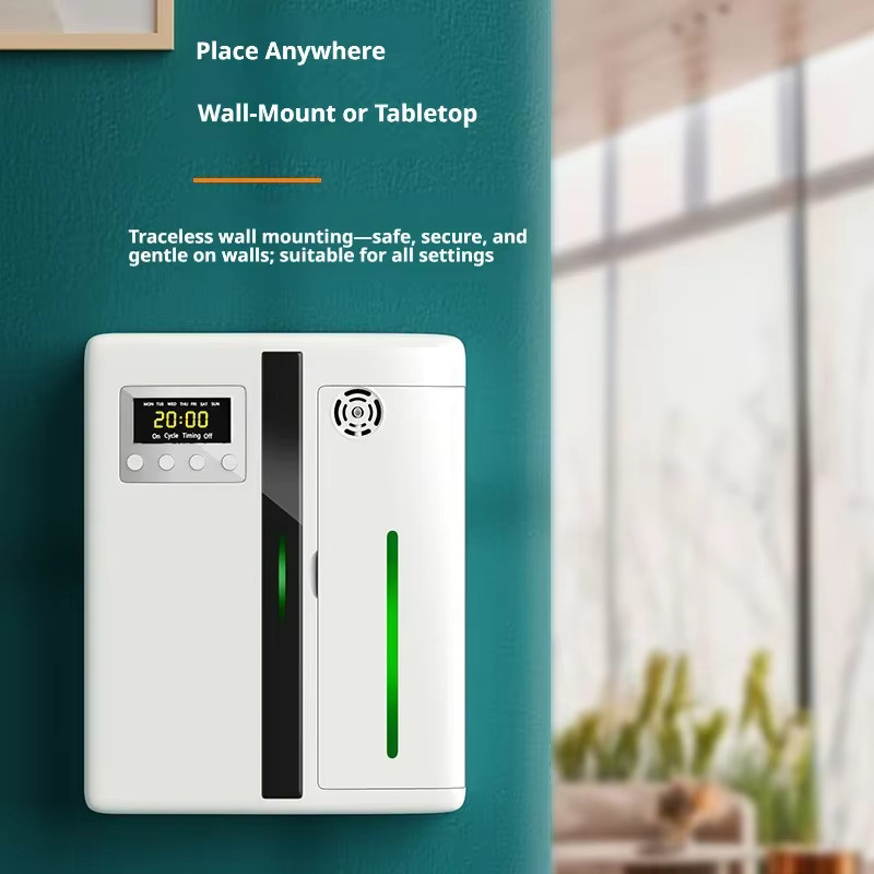 iDiffuser Kommerzieller Aroma-Diffusor mit Bluetooth-Steuerung für Hotels und Innenräume in Schwarz oder Weiß - Bild 4