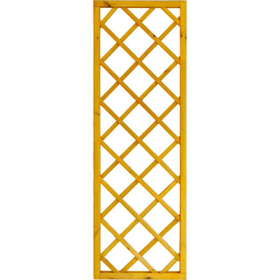 Sichtschutzzaun Nancy aus Kiefernholz in Pinienfarbe, 3-fach lasiert, Braun, Höhe: 180 cm, Breite: 60 cm - Bild 2