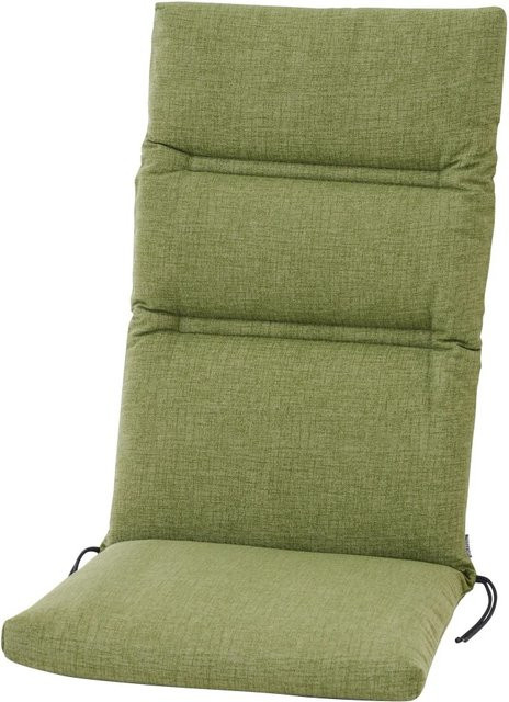 Siena Garden Sesselauflage Comfort in Olive, wetterfest und UV-beständig, B/T/H: 120 x 48 x 7 cm - Bild 1