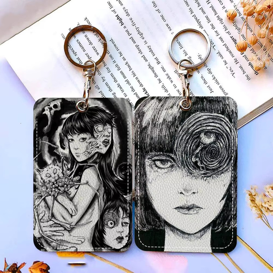 Junji Ito Horror Kartenhalter aus Kunststoff in Multicolour für Essenskarten, Buskarten oder Arbeitskarten - Bild 3
