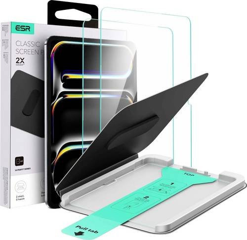 ESR UltraFit Displayschutzglas für Apple iPad Pro 13 in Transparent - Bild 1