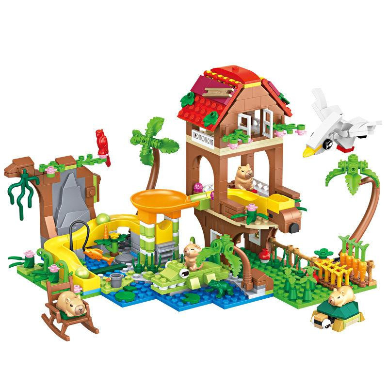 Linyi toy Capybara Bausteine Set - Bild 4