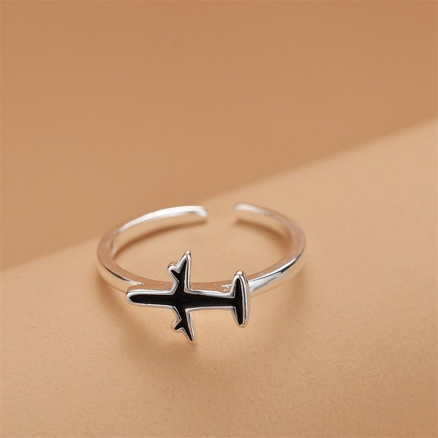 GaGa-Duck Ring, 925 Silber, Schwarz, Damen - Bild 1