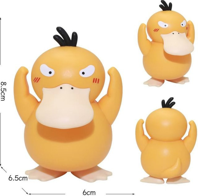 Bandai Pokémon Psyduck Figur, Einzelfigur, Gelb - Bild 1