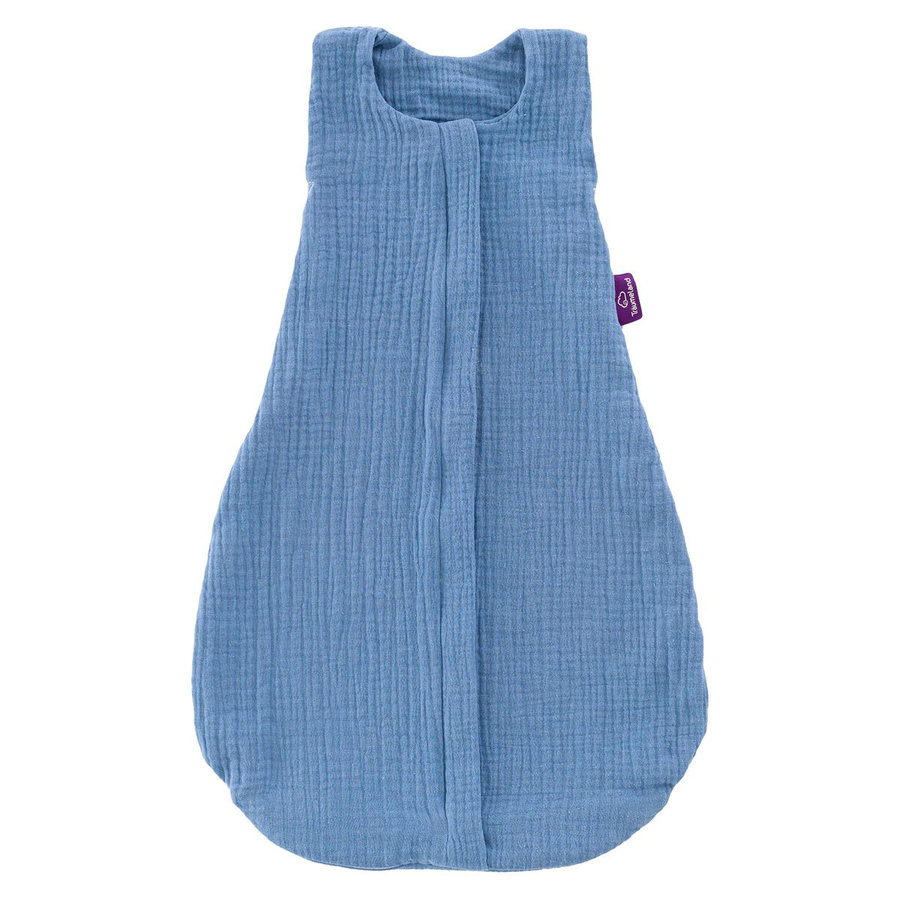 Träumeland Sommerschlafsack Liebmich aus Musselin in Hellblau, Größe 110 - Bild 1