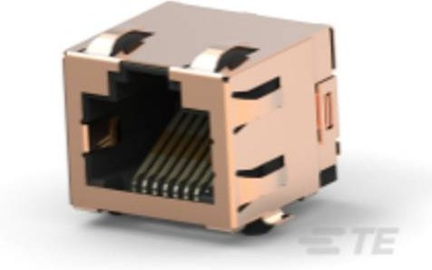 TE Connectivity Standard Modular Jack 6339160-1 Ethernet LAN mit Goldkontakten - Bild 1