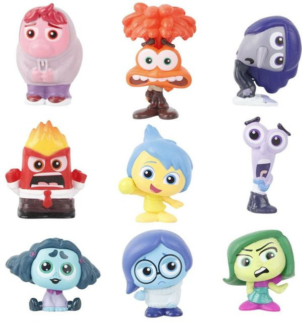 PRELEXT Inside Out 2 Actionfigur, 9-teiliges Set, ab 14 Jahren, Disney - Bild 1