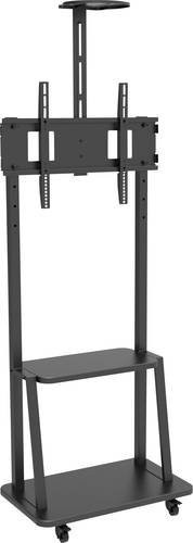 TECHly Rollwagen für LCD, AV-Systeme und Kameras in Schwarz für Bildschirmgrößen von 81,3 bis 177,8 cm (32 bis 70 Zoll) - Bild 1