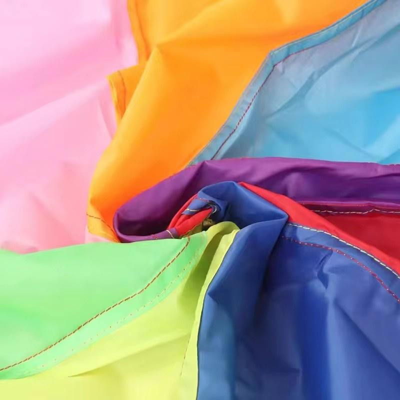 Yiran bag Regenbogen Schirm Fallschirm Spielzeug ab 3 Jahren - Bild 3