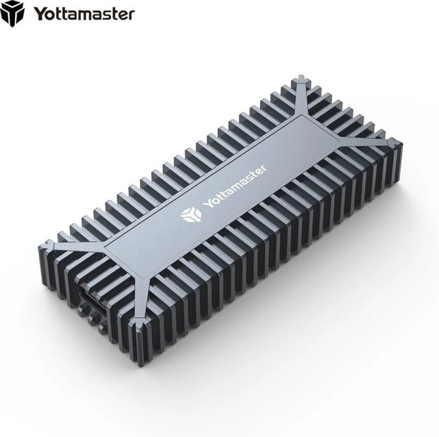 PHIXERO Tragbare NVMe SSD mit 10Gbps USB-C USB 3.1 Gen2 Anschluss 256 GB - Bild 1