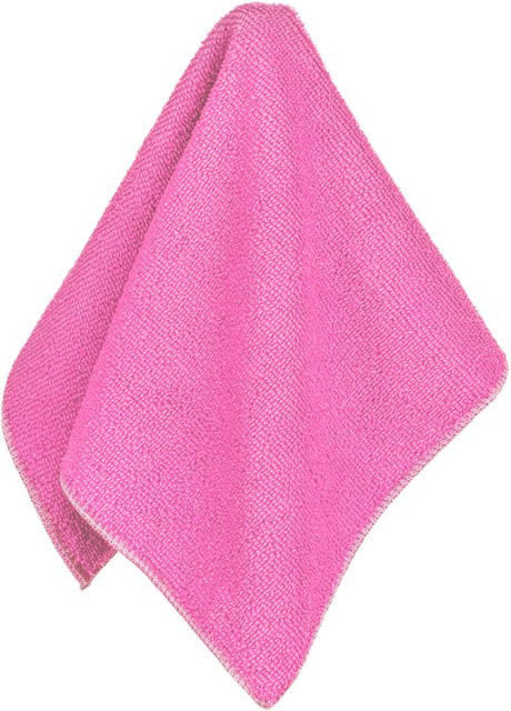 ERWIN M. Microfasertücher Clean rot, 5er Pack, B/L: 35 x 35 cm - Bild 1