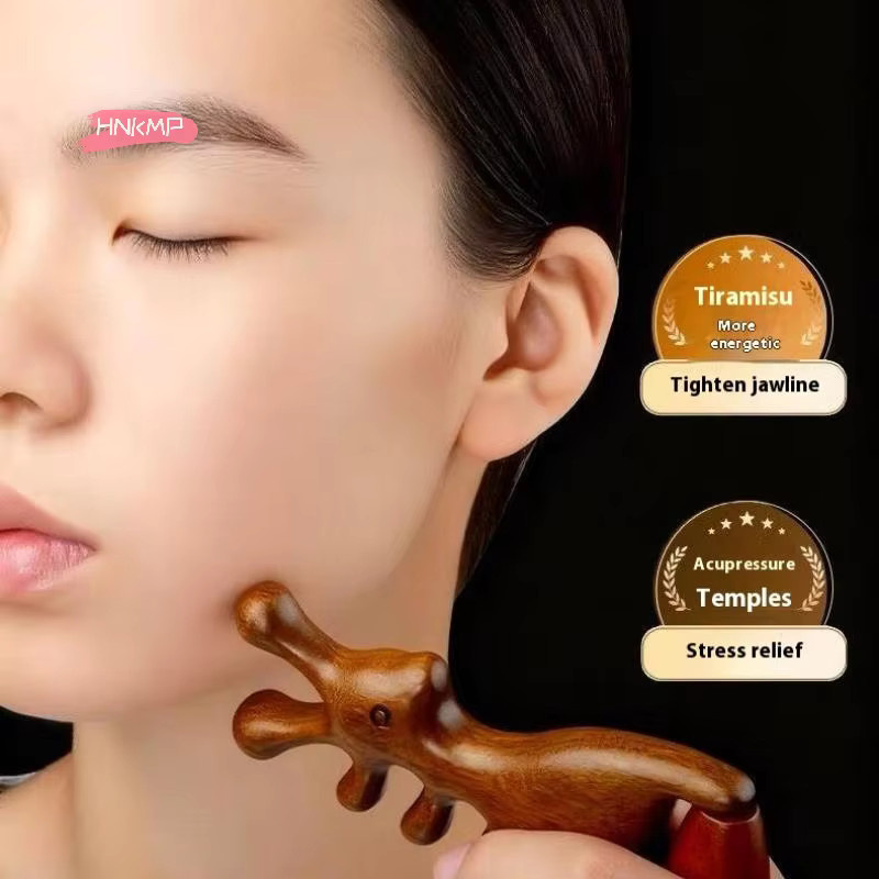HNKMP Zahnkamm Massagekopf für Gesicht, Augen, Kopfhaut - Bild 5