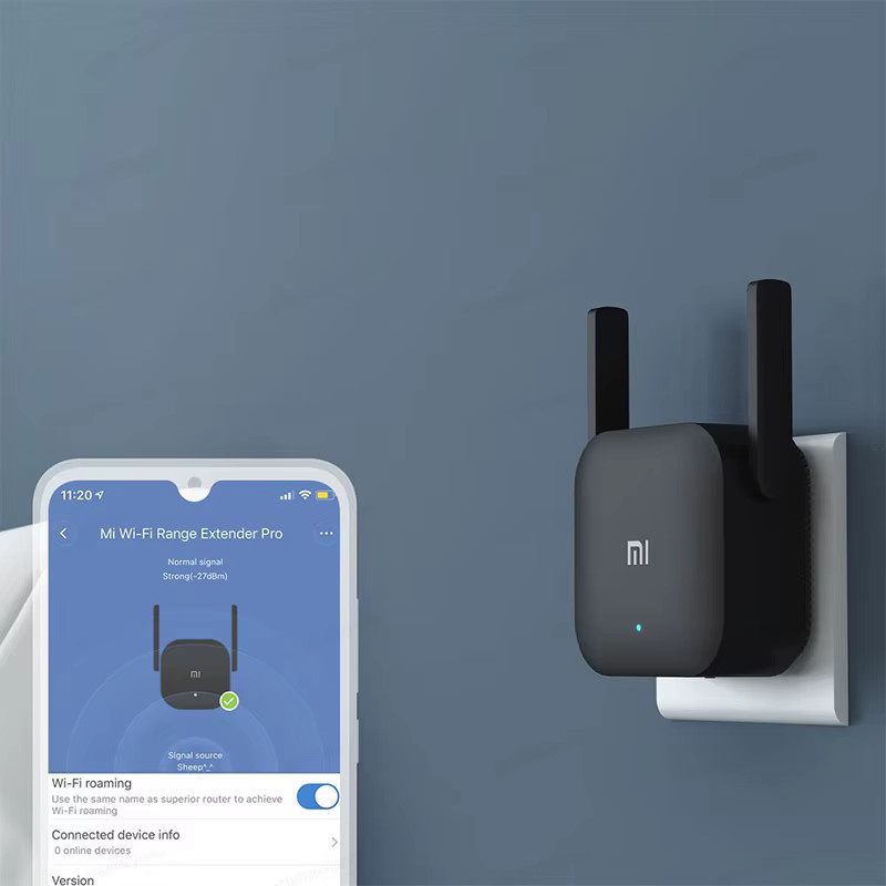 Xiaomi WLAN-Verstärker Pro Single-Band Wi-Fi Repeater 2,4G in Schwarz - Bild 2