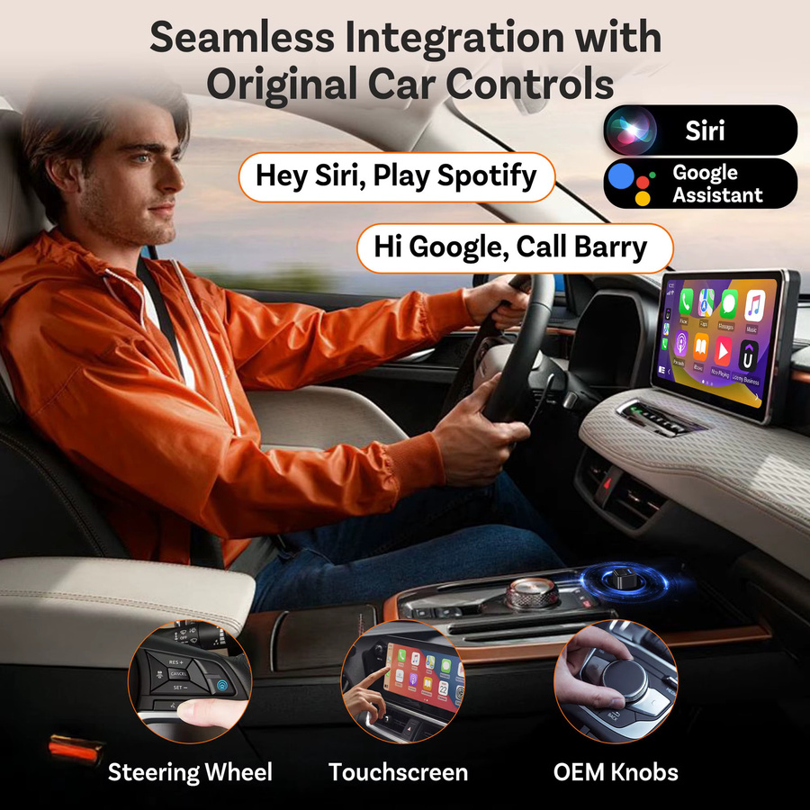 Ottocast Mini Core Kabelloser CarPlay und Android Auto Adapter in Schwarz - Bild 4