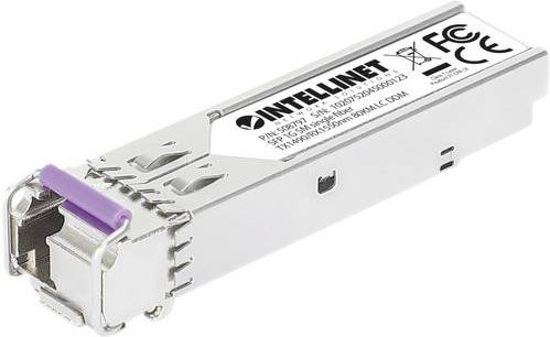 Intellinet 508797 BX Transceiver-Modul 1000MBit/s für Ethernet/LAN in Silber - Bild 1