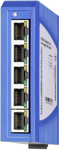 Hirschmann 942132016 SPIDER-SL-20-05T1999999TY9HHHH Industrial Ethernet Switch in Blau mit 1 Gbit/s - Bild 1