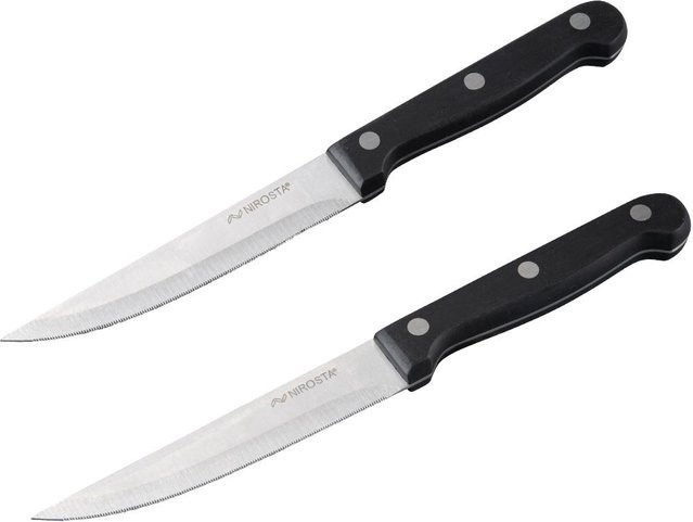 Nirosta Steakmesser Mega, 2 Stück, Silber - Bild 1