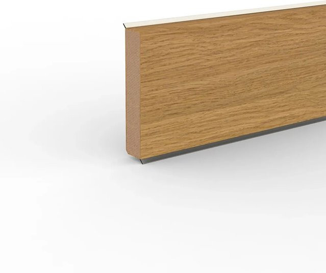 Sockelleiste Cubu 60 Touch & Style von Döllken Profiles in Eiche Öl, Farbe Braun, H x B x T: 60 mm x 13 mm, Länge: 2500 mm - Bild 1