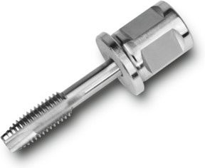 Fein Gewindebohrer M 12 für Durchgangslöcher mit 3/4 Zoll Weldon-Adapter, Silber - Bild 1