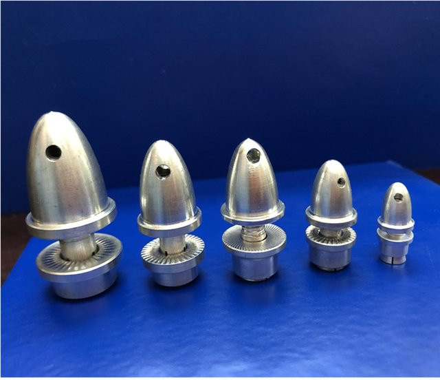 Aluminium Bullet Propeller Adapter Halter, Squeeze Typ, Metall, Grau - Bild 1