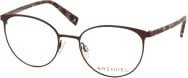 Brendel 902406 Korrektionsbrille, Rund, Vollrand, Braun, Damen - Bild 1
