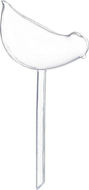 Relaxdays Bewässerungskugeln in Vogelform aus transparentem PVC, 4er Set, 200 ml - Bild 1
