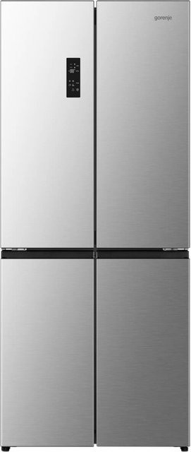 Gorenje French Door Kühlschrank NRM819D61X in Inox Silber, B/H/T: 79,4 x 190 x 65 cm - Bild 1