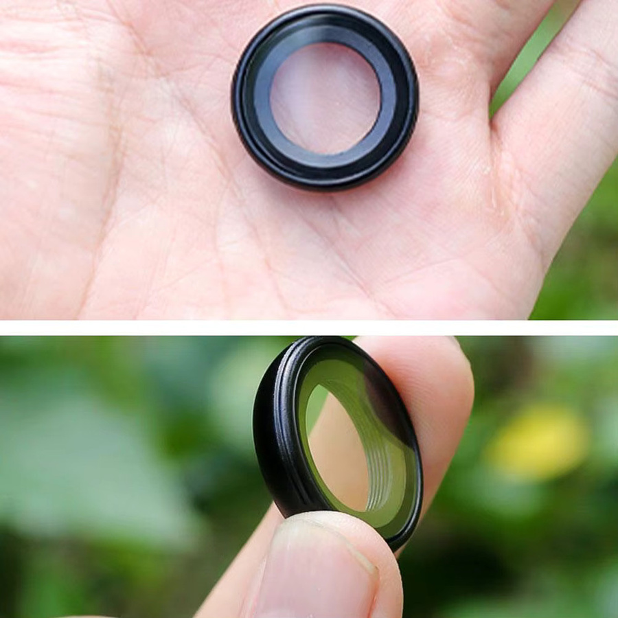 Insta360 Go Ultra Glaslinsenschutz aus gehärtetem Glas in Transparent, kratzfest und mit Anti-Fingerabdruck-Beschichtung - Bild 3