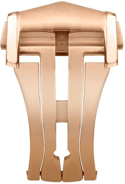 Sweetown Faltschließe für Uhrenarmband, Edelstahl, Gold, Herren - Bild 1