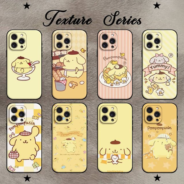 Moetch Handyhülle mit Cartoon Pudding Hund für iPhone 11 bis iPhone 17 Pro Max Plus Mini in Gelb aus weichem TPU - Bild 1