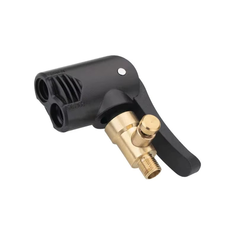 DAINU 2-in-1 Pumpendüse und Luftanschlussadapter in Schwarz für Fahrrad, Motorrad und aufblasbare Ventilanschlüsse - Bild 4