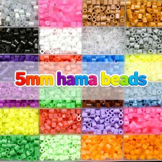 Hama Perlen Pixel-Puzzle, Nachfüllpack, 1.000 Stück, Bunt / Mehrfarbig - Bild 1