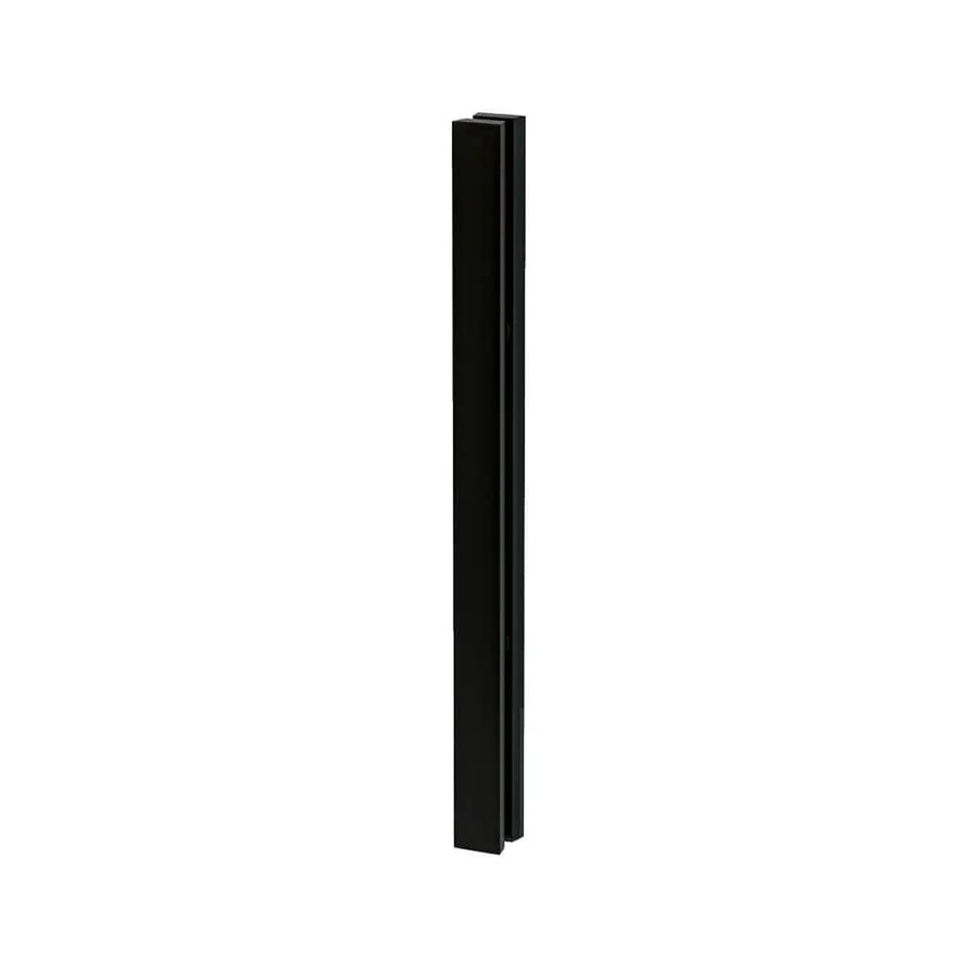 Hansa Glasschiebetür aus Glas mit Flachgriff in Schwarz Matt - Bild 2