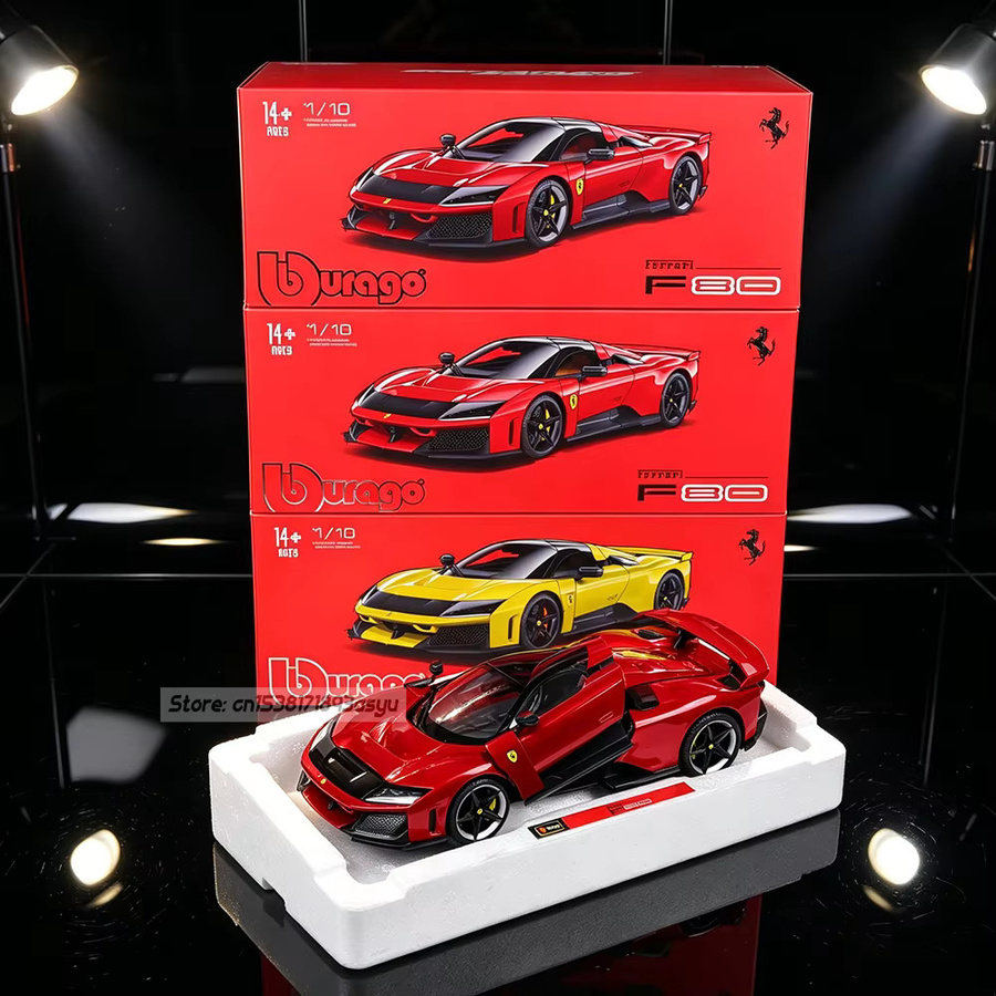 Bburago Ferrari F80, Legierungsautomodell, 1:18, ab 14 Jahre - Bild 2