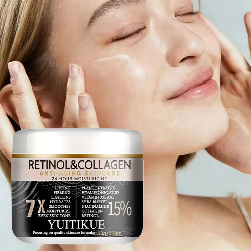 YUITIKUE Gesichtscreme mit Retinol & Kollagen, 60g - Bild 2