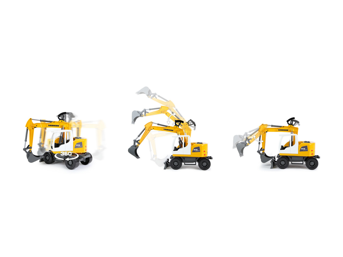 LENA Liebherr Litronic Bagger Radlader ab 3 Jahren - Bild 3