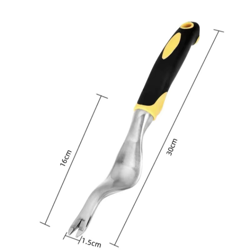 JUSTINLAU Manuelles Unkrautjäter-Werkzeug mit ergonomischem Griff in Grün und Multicolour - Bild 4