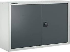 Schäfer Shop Select Aufsatzschrank MS 8409i aus Stahl in Lichtgrau und Anthrazitgrau, B/T/H: 95 x 40 x 80 cm - Bild 1