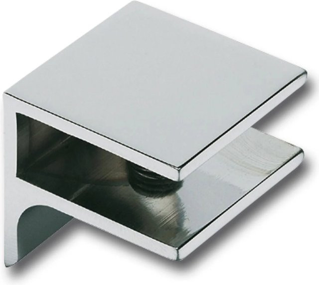 Fonsegrive Glastablar-Klemmträger Pula Glas 8-10 mm, Breite: 30 mm, Silber poliert - Bild 1