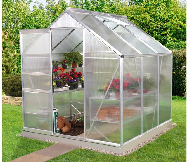 VITAVIA Gewächshaus-Set Alina mit 3,8 m² Anbaufläche - Bild 1