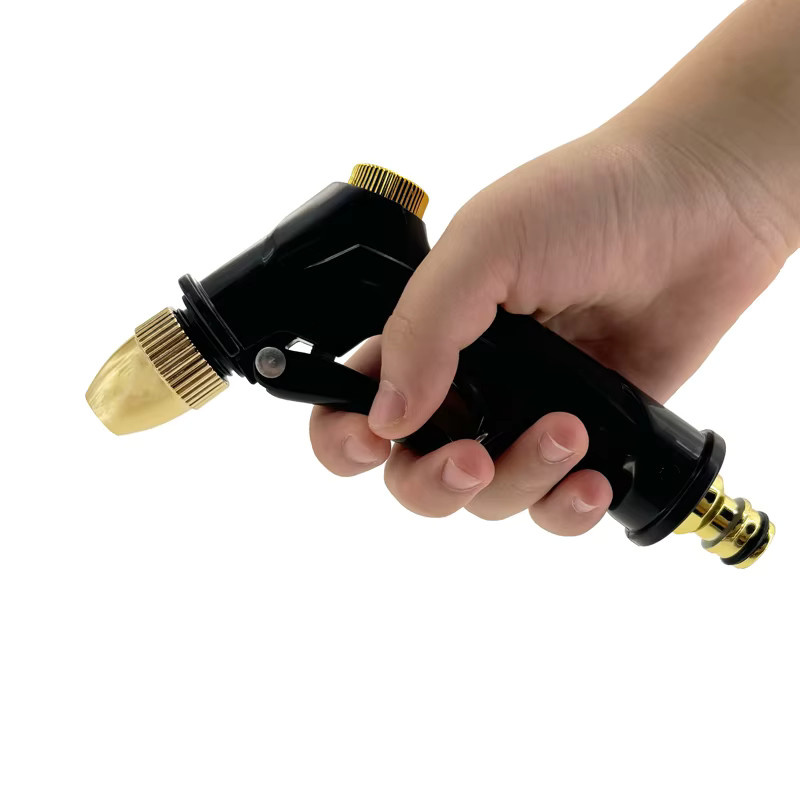 GOUN HOSE Garten-Wassersprühpistole mit Schaumwasserflasche für Autowäsche und Bewässerung in Schwarz oder Weiß - Bild 3