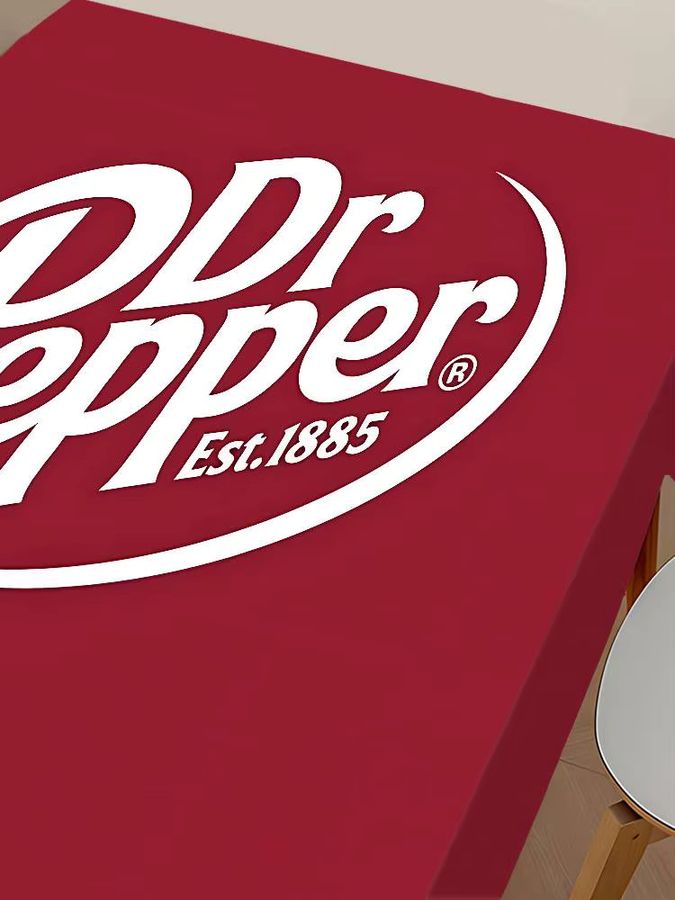 D-Dr Pepper Tischdecke wasserdicht und ölbeständig für rechteckige Tische - Bild 6