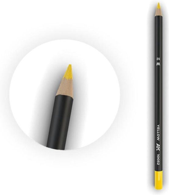 AK Interactive Aquarellstift in Gelb - Bild 1