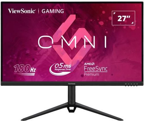 Viewsonic VX2728J Gaming Monitor Full HD IPS LED in Schwarz mit 27 Zoll, 1920 x 1080 Pixel, 180 Hz, 0.5 ms, HDMI und DisplayPort - Bild 1