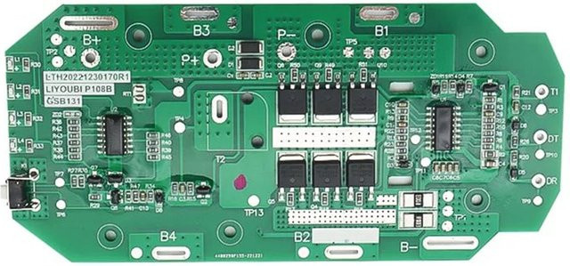 RYOBI Reparatur-Set B63B mit 10-Kern 18650 Lithium-Batterie Ladeschutzplatine PCB für 18V 9Ah P103/P108B - Bild 1
